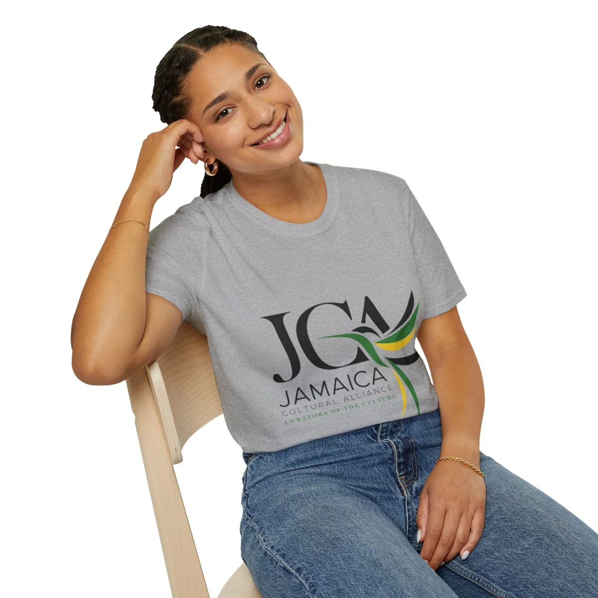JCA Unisex T-shirt - Grey - Image 34