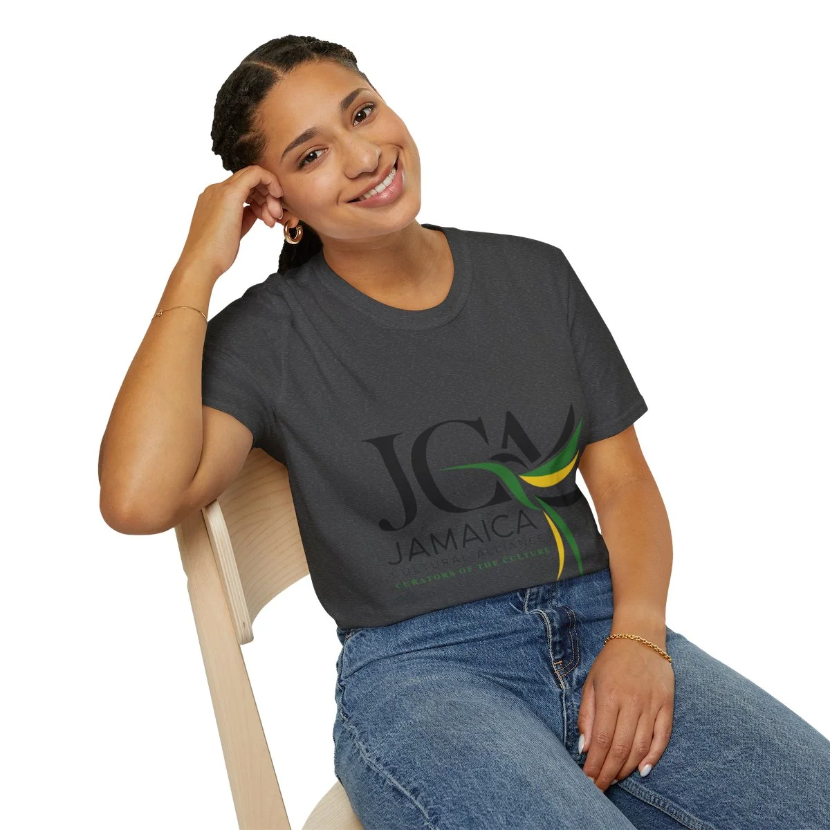 JCA Unisex T-shirt - Grey - Image 58